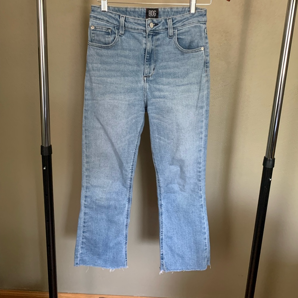 BDG Urban Outfitters Kick Flare High-Rise Cropped